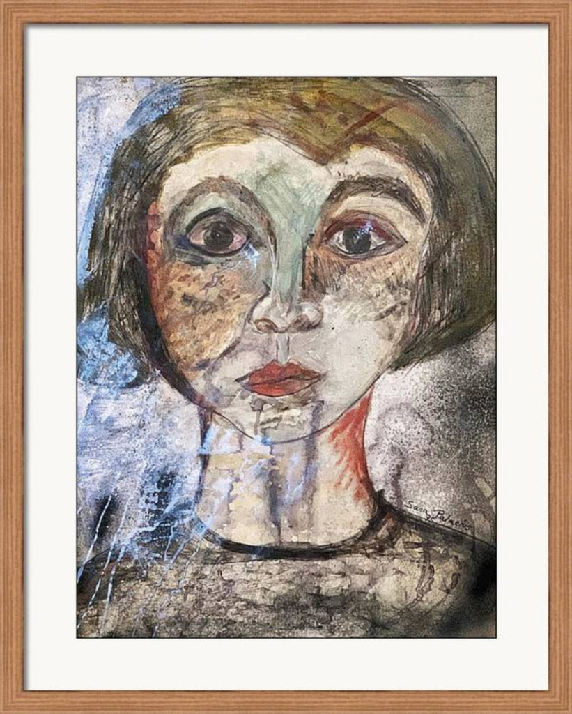 Mary -Portrait of a Woman - Art Print - Sara Palacios Designs