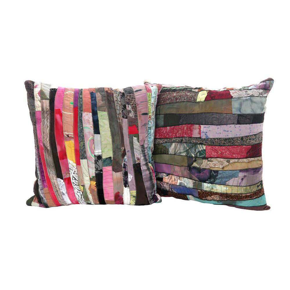 Patchwork Pillow - Throw Pillows