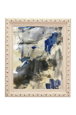 Voyage No.2 – Abstract Blue Wall Art Print by Sara Palacios