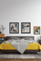 Gallery Wall Above the Bed – Contemporary Art Prints Set