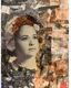 Textured Portrait Collage – Art Inspired by Memory