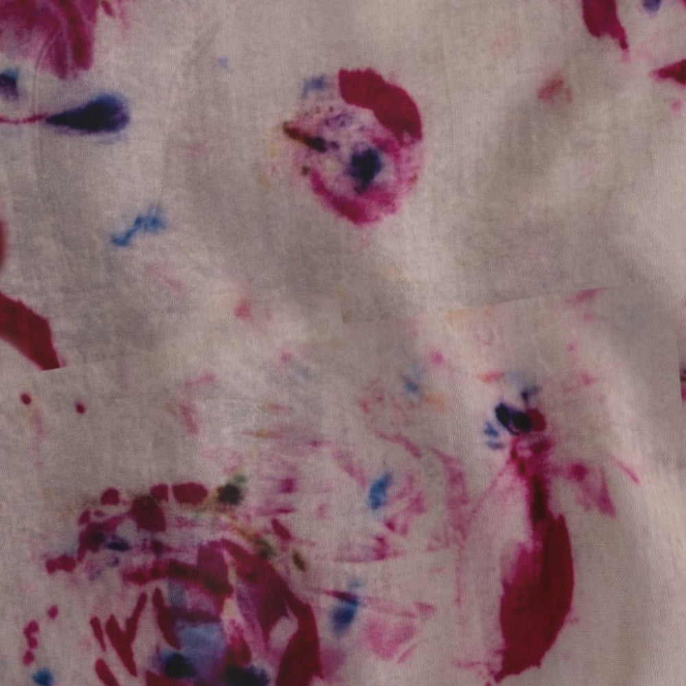 Colorful abstract pattern on a textured surface