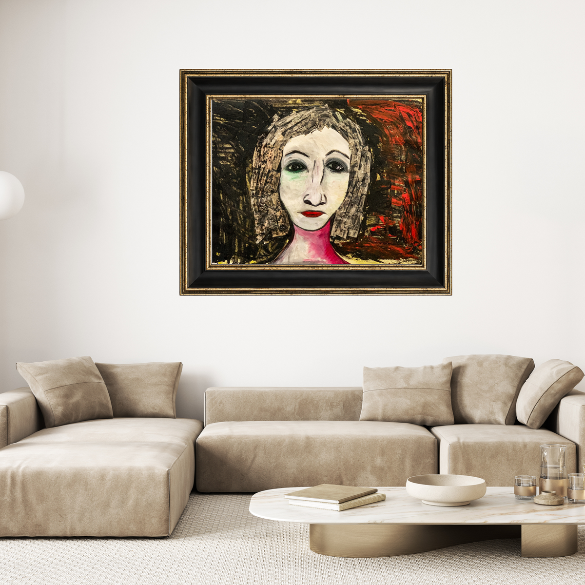 Regina fine art portrait print by Sara Palacios featuring gallery-quality Giclée printing on museum-grade archival paper