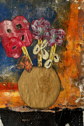 Kitchen art print adding style and personality to a modern cooking space