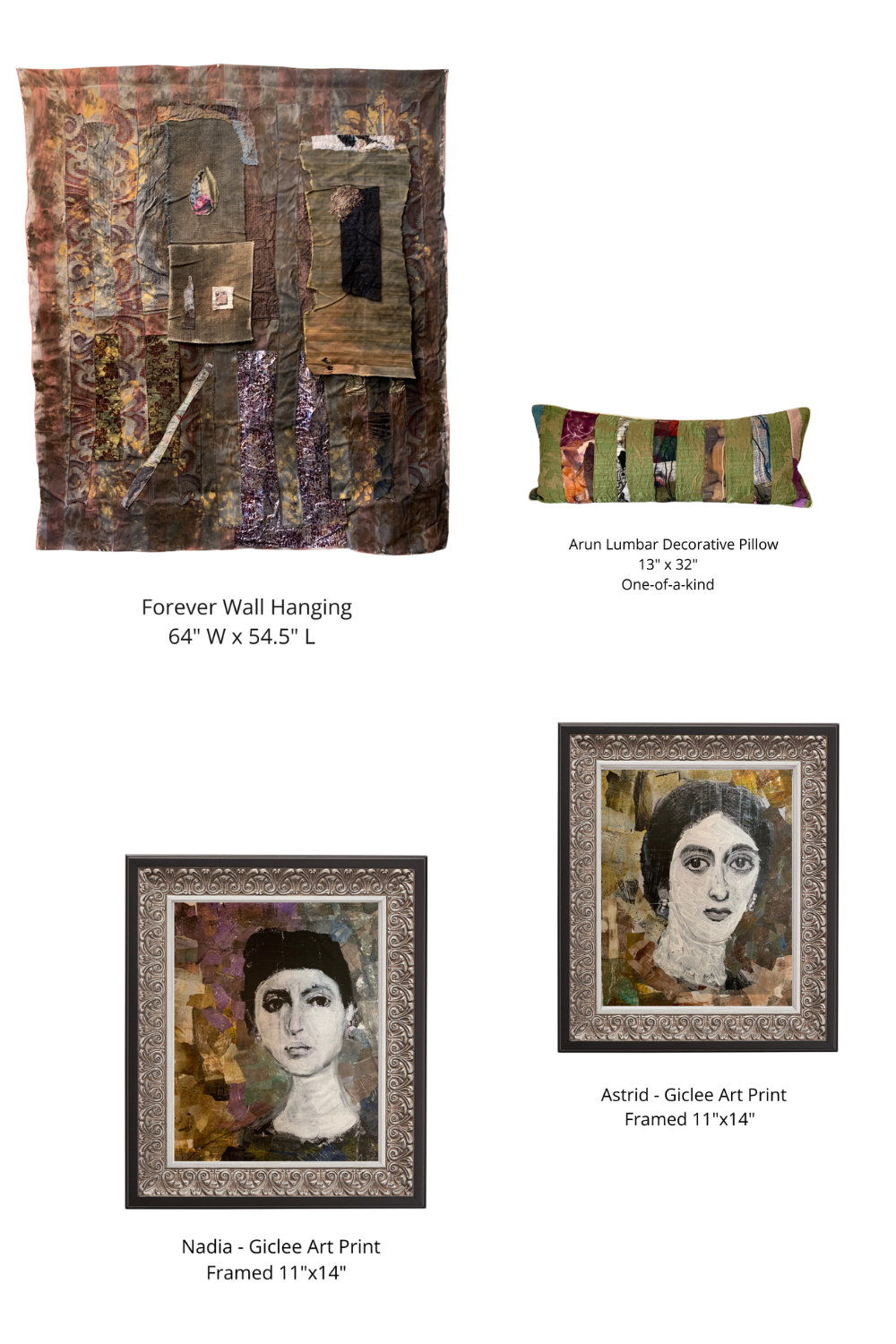Layered Textile Art & Artisan Home Décor | Sara Palacios Designs