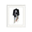 Flora Jacket is a stunning art print of a unique jacket by Sara Palacios, designed with lace appliqué, fabric collage, and handcrafted embellishments.
