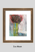Framed abstract art print titled 'Ice Moon' on a white background