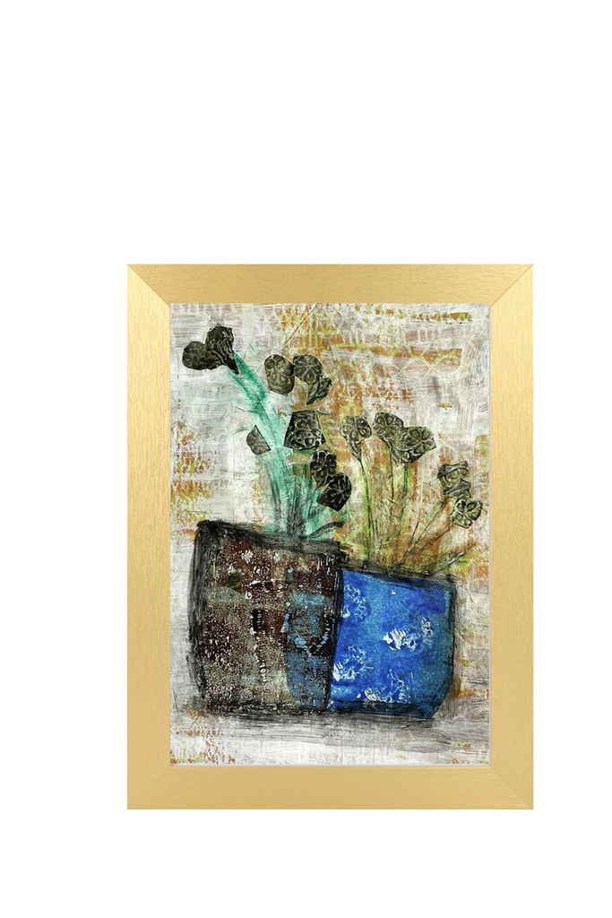 Moon Tears - Small Framed Art Print (5″×7″) by Sara Palacios