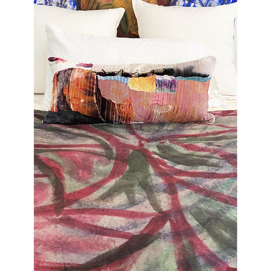 Valerian Patchwork Lumbar Pillow - Pillowcases & Shams