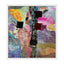 Abstract Colorful Wall Art -Fabric Collage Artwork