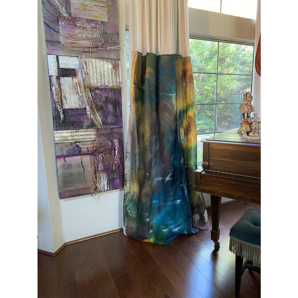 Colorful Curtains - Color Block Curtains - Set of 2 - Sara Palacios Designs