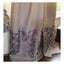 Cream Border Curtains - Color Block Curtains - Set of 2 - Sara Palacios Designs
