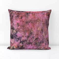 Pink velvet throw clearance pillows