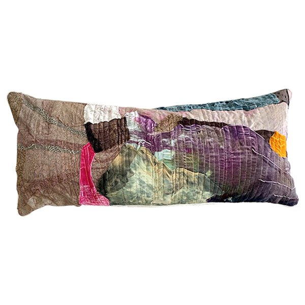 Date-Plum Lumbar Pillow - Pillowcases & Shams - Sara Palacios Designs