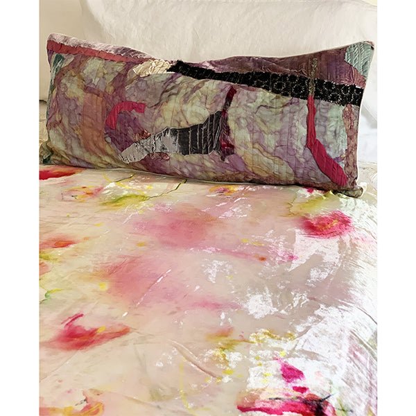 Dog Rose Lumbar Pillow - Pillowcases & Shams - Sara Palacios Designs