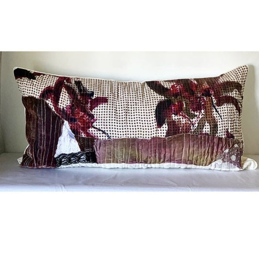 Hibiscus Lumbar Pillow - Pillowcases & Shams - Sara Palacios Designs