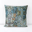 Light Blue Velvet Throw Pillow - Throw Pillows - Sara Palacios Designs