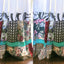 Patchwork Border Curtains - Color Block Curtains - Set of 2 - Sara Palacios Designs